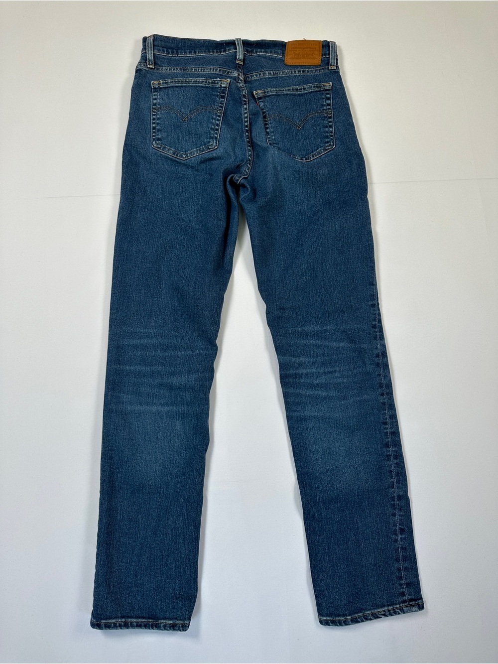 Levi’s 724 High Rise Straight Leg Jeans Light Wash Size 27 - Picture 5 of 7